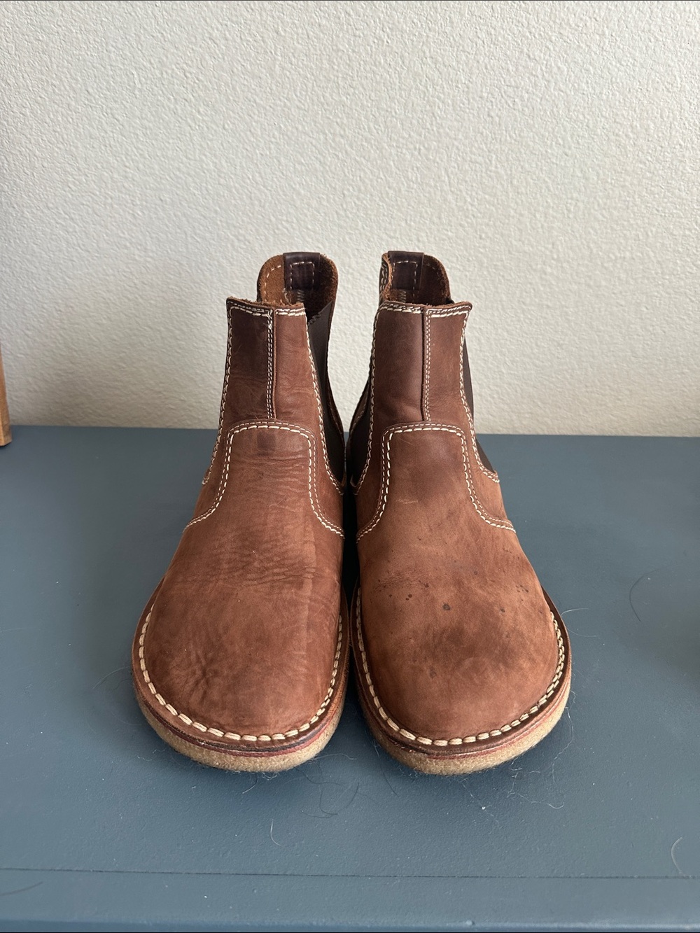 Duckfeet Men's Brown Leather Chelsea Boots